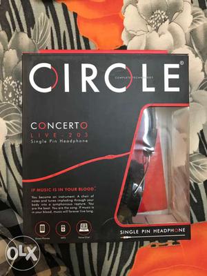 CIRCLE CONCERTO 203 Single pin Multimedia Headphone with