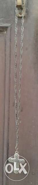 Chain with cross pendent