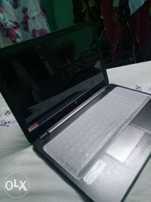 Grey And Black HP Laptop
