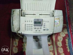 Grey HP Fax Machine