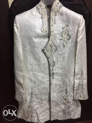 Indo western suit for men used only once, in brand new