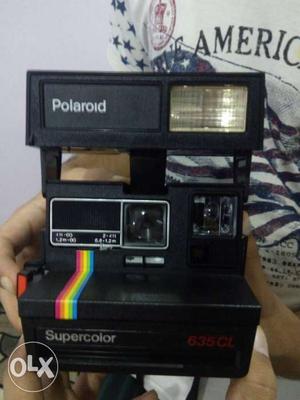 Polaroid Supercolor 635 unique instant camera.
