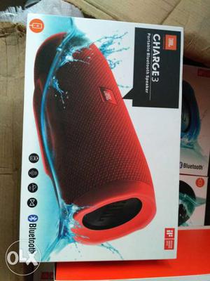 Red JBL Charge 3 Portable Speaker Box