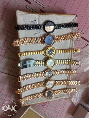 Seven Gold And Silver Watches