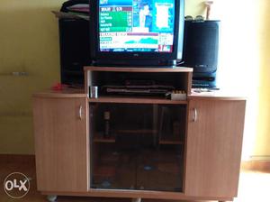 Tv Unit And Color Tv 21"