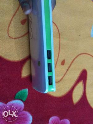 White And Green Power Bank