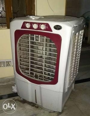 White And Red Evaporative Cooler