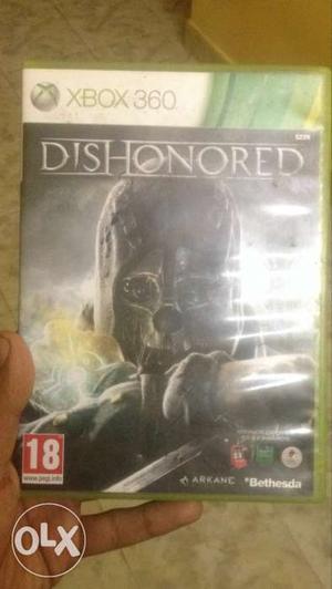 Xbox 360 Dishonored Game Case