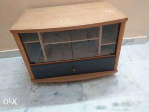 Beautiful like new TV stand with draw