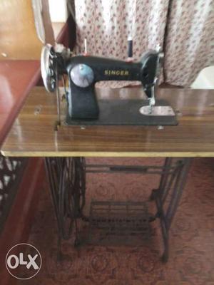 Black Singer Treadle Sewing Machine