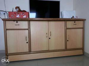 Brown Wooden TV Stand unit