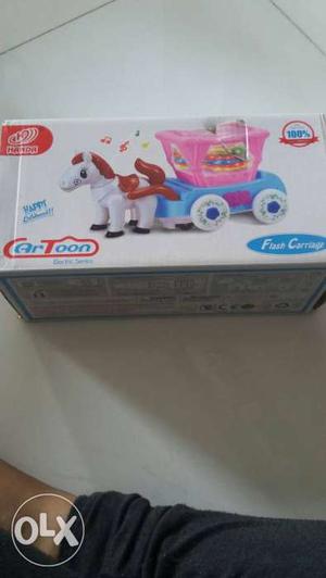 CarToon Electric horse carriage toy