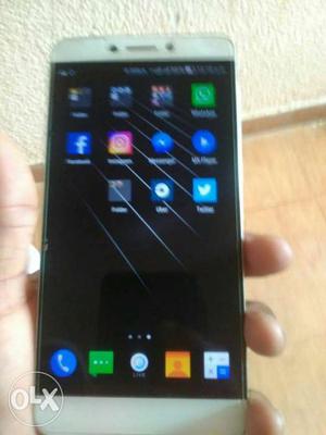 LeEco le 1s silver 32gb 4 months old