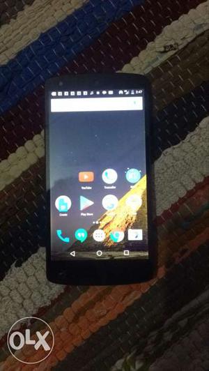 Lg google nexus 5 black in new condition out of