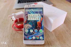 OnePlus 3 (6 GB RAM, 64 GB Memory) (Mint condition with