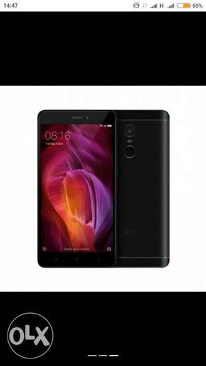 Redmi note 4 black and gold sealed box