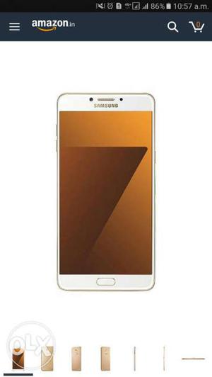 Samsung galaxy c7 pro just 7 days used with