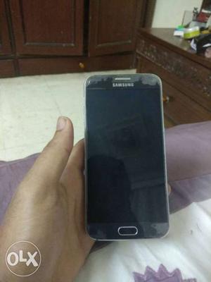 Samsung s6 blue With charger and earphone