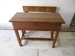 Wooden dual desk Banch set Gupta Furniture house o
