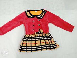 A High Quality new brand frock for 3 to 4year
