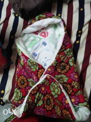 Baby's Multi Colored Swaddle