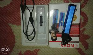 Black And Blue Nova Electronic Shaver In Box only rs 199