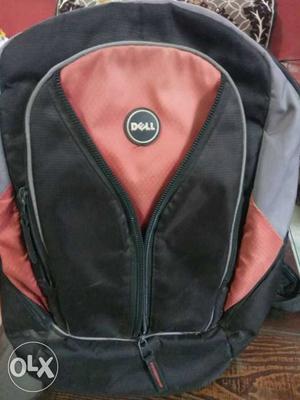 Black And Orange Dell Backpack