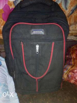 Black And Red Aerolite Backpack