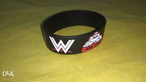 Black WWE John Cena Silicone Bracelet