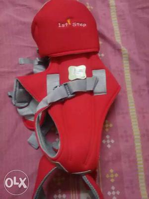 Brand new baby's Red And Gray 1st Step Carrier