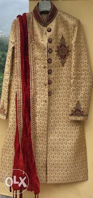 Brand new sherwani. Only once used. Brought for