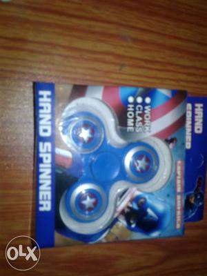 Captain America Themed Fidget Spinner