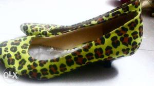Cheetah print size 38 new shoes