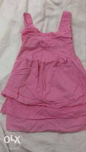 Cute pink dress !! very very beautiful pink color