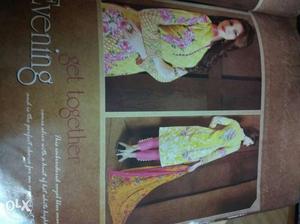 Digital print suit Rivaa cataloge