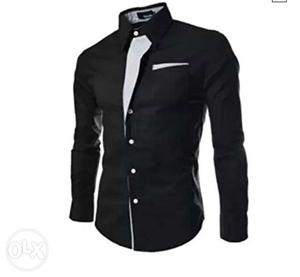 Formal Black Shirt