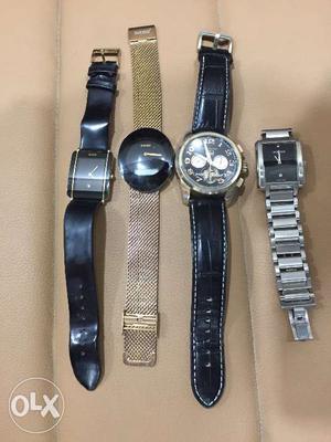 I want to sell my 4 watches at vry reasonable