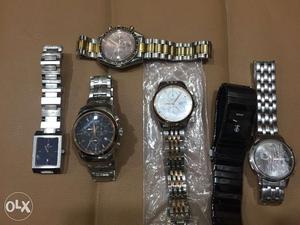I want to sell my 6 branded watches at very cheap