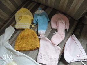 Jackets and Hand knit woollens new born to 8 years boys and