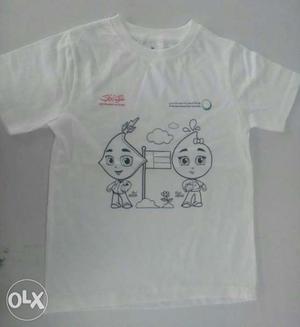 Kids cartoon printed T-shirt
