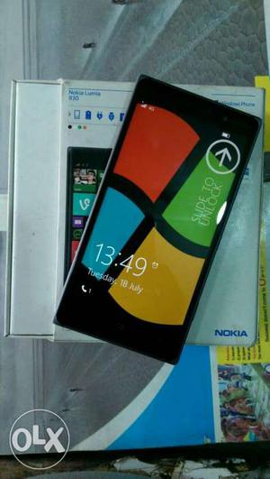 Lumia 830 in best Condition with box and all