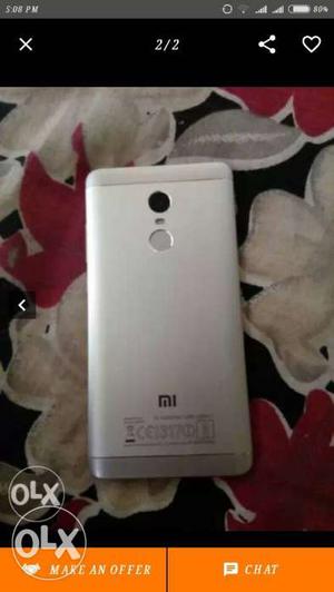 Mi note 4 neat condition 64gb ram4gb charger box