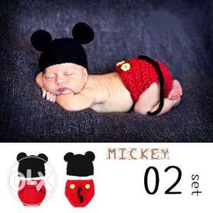Mickey photo dress for baby