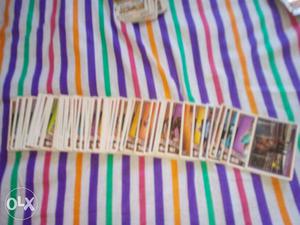 My card collection total 281 cards including 214