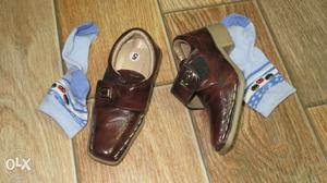 Not used pure leather shoe for 1 yr old boy kid