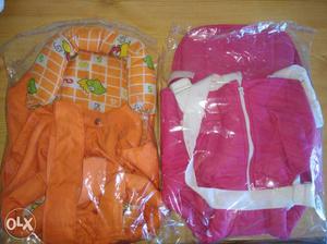 Pink And Orange Diaper Bags