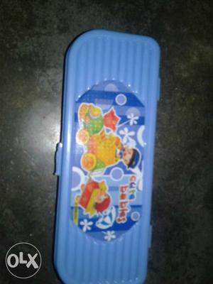 Rectangular Blue Plastic Case