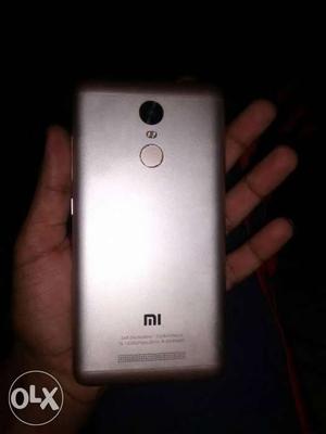 Redmi Note 3 Rose Gold with charger bill and box