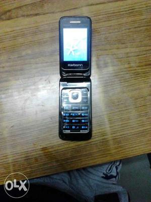 This is 3 months old karbonn flip mobile phone
