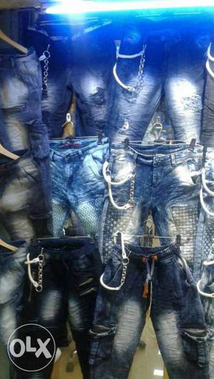 Trendy jeans pants and cotton shirts full new